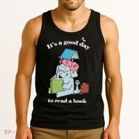 It's Good Day To Read A Book Read Across America Reading Day Book Lover Tank Top thumb 3
