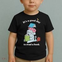 It's Good Day To Read A Book Read Across America Reading Day Book Lover Toddler T-Shirt thumb 2