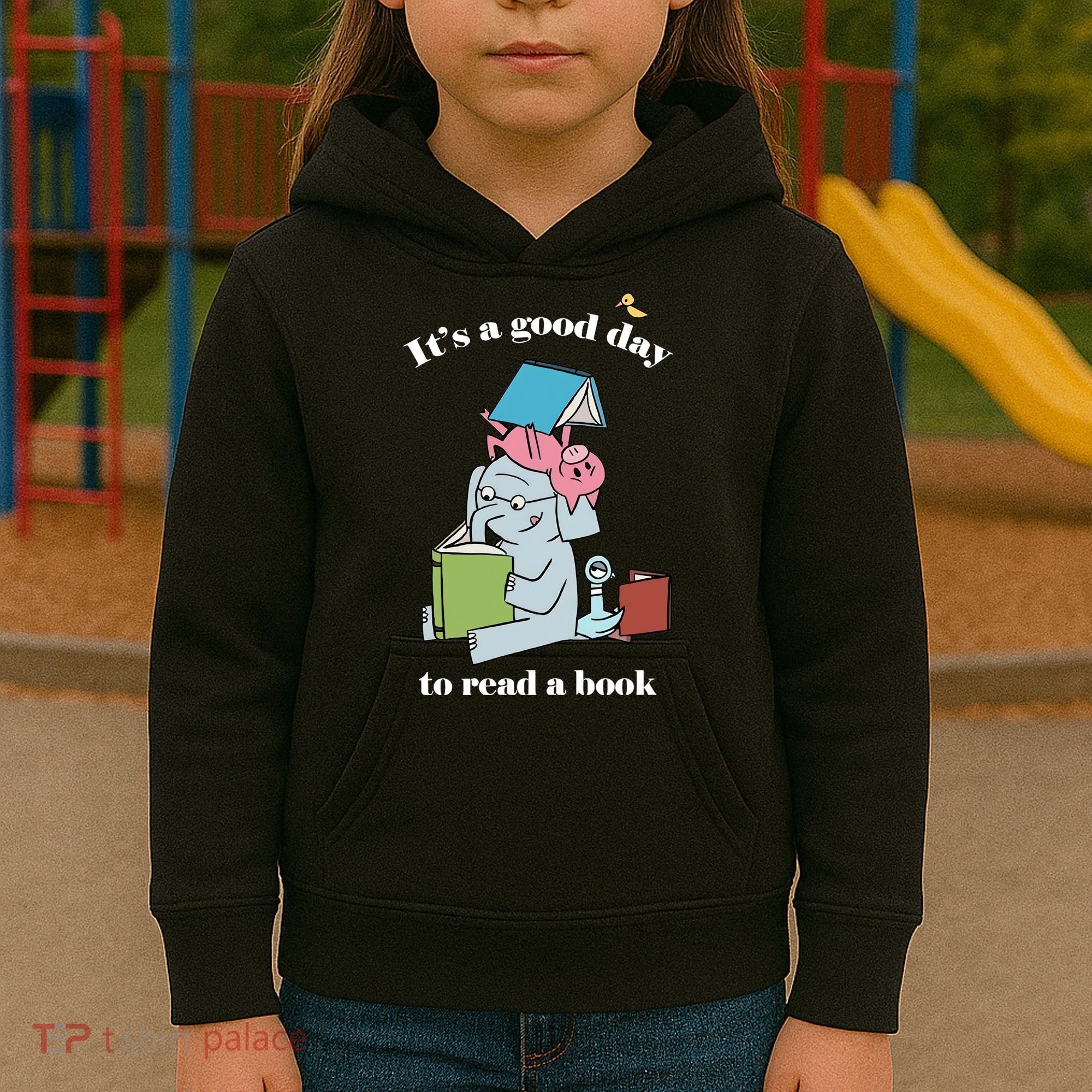 It's Good Day To Read A Book Read Across America Reading Day Book Lover Kids Hoodie