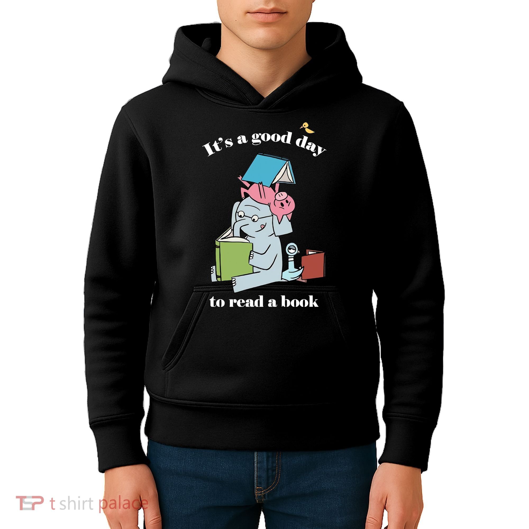 It's Good Day To Read A Book Read Across America Reading Day Book Lover Kids Hoodie