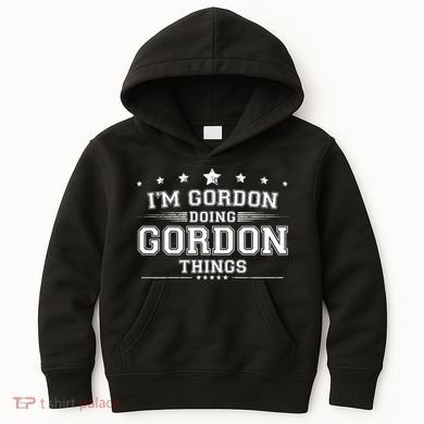 Im Gordon Doing Gordon Things Kids Hoodie