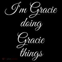 I'M GRACIE DOING GRACIE THINGS Funny Birthday Name Gift Idea Coffee Mug thumb 5