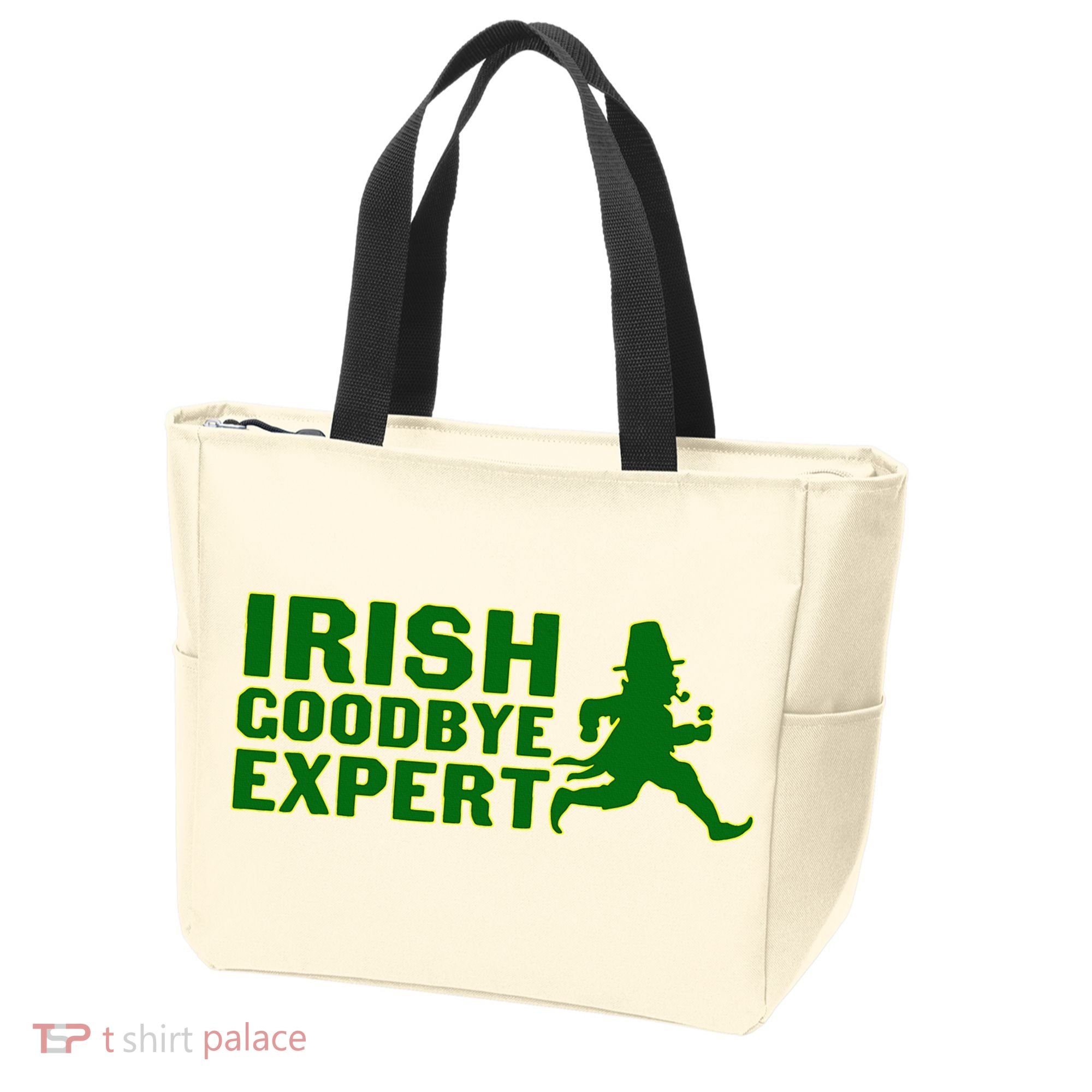 Irish Goodbye Expert Funny St Patrick's Day Irish Ireland Tote Bag