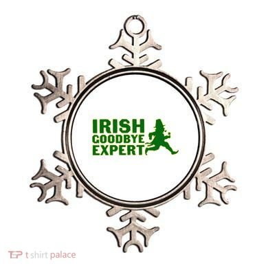 Irish Goodbye Expert Funny St Patrick's Day Irish Ireland Ornament