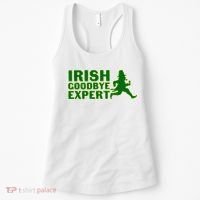 Irish Goodbye Expert Funny St Patrick's Day Irish Ireland Women's Tank Top thumb 0