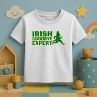 Irish Goodbye Expert Funny St Patrick's Day Irish Ireland Toddler T-Shirt thumb 3