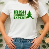 Irish Goodbye Expert Funny St Patrick's Day Irish Ireland Women's T-Shirt thumb 2