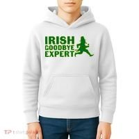 Irish Goodbye Expert Funny St Patrick's Day Irish Ireland Kids Hoodie thumb 4