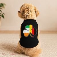 Irish German Flag Shamrock Funny St Patricks Day Gifts Doggie Tank thumb 2