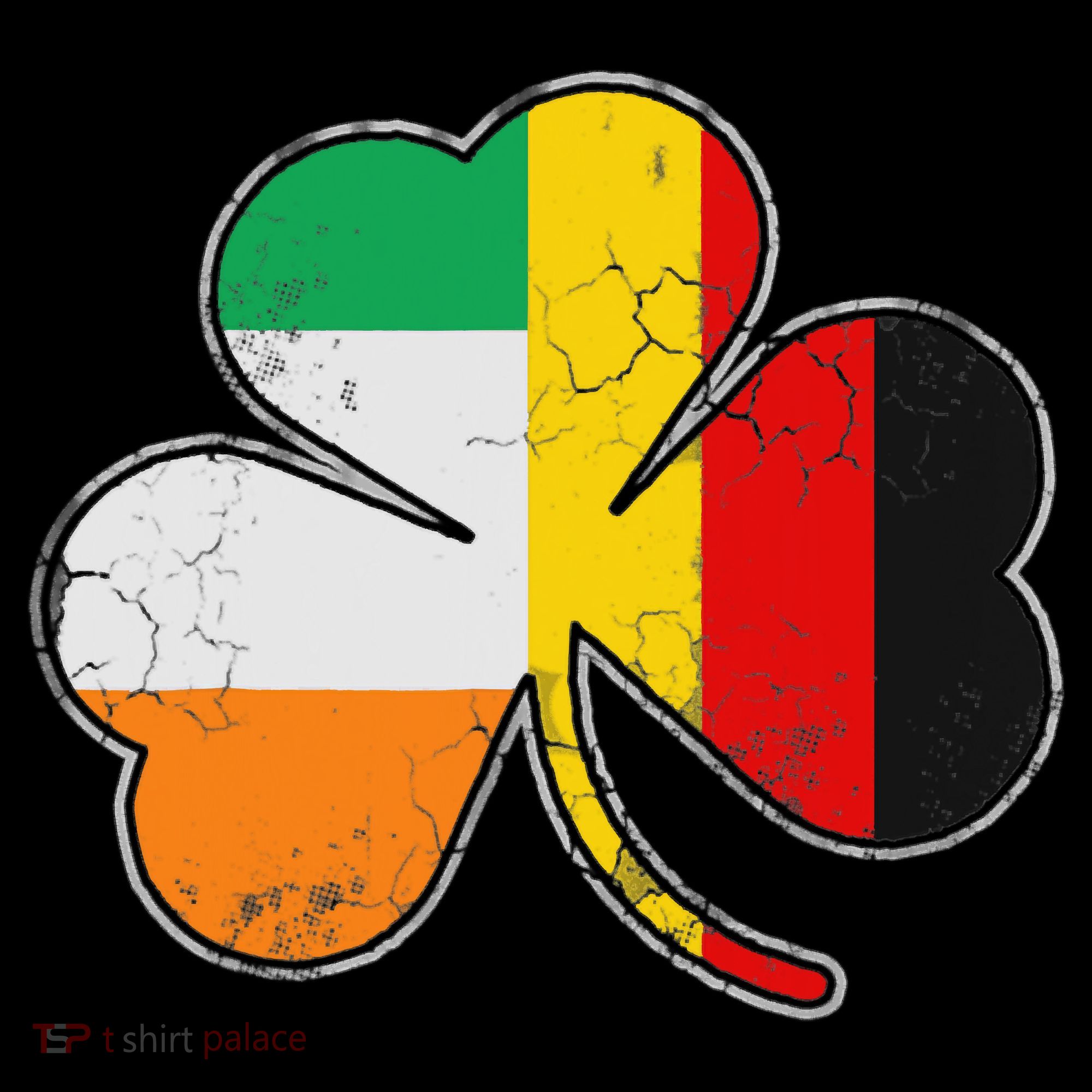 Irish German Flag Shamrock Funny St Patricks Day Gifts Coffee Mug