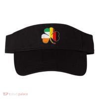 Irish German Flag Shamrock Funny St Patricks Day Gifts Visor thumb 0