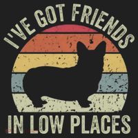 I've Got Friends In Low Places Corgi Women's Sweatshirt thumb 2