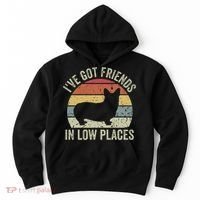 I've Got Friends In Low Places Corgi Hoodie thumb 0