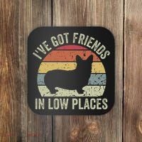 I've Got Friends In Low Places Corgi Coaster thumb 0