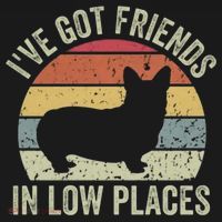 I've Got Friends In Low Places Corgi Women's Hoodie thumb 2