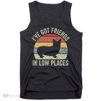 I've Got Friends In Low Places Corgi Tank Top thumb 0