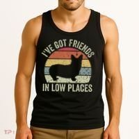 I've Got Friends In Low Places Corgi Tank Top thumb 3