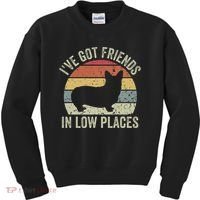 I've Got Friends In Low Places Corgi Kids Sweatshirt thumb 0