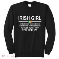 Irish Girl Funny Definition St Patricks Day Sweatshirt thumb 0