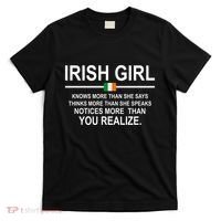 Irish Girl Funny Definition St Patricks Day T-Shirt thumb 0