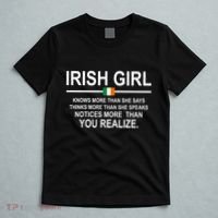 Irish Girl Funny Definition St Patricks Day T-Shirt thumb 5
