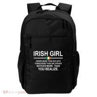 Irish Girl Funny Definition St Patricks Day Backpack thumb 0