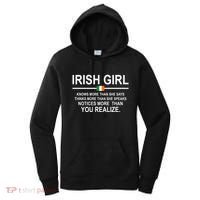 Irish Girl Funny Definition St Patricks Day Women's Hoodie thumb 0