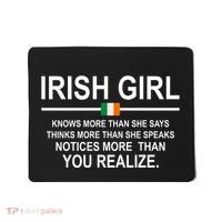Irish Girl Funny Definition St Patricks Day Mousepad thumb 0