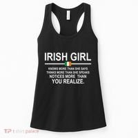 Irish Girl Funny Definition St Patricks Day Women's Tank Top thumb 0