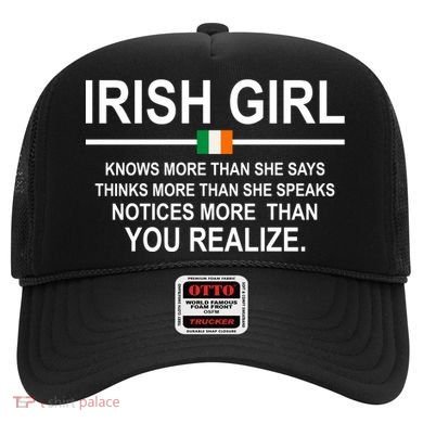 Irish Girl Funny Definition St Patricks Day Hat