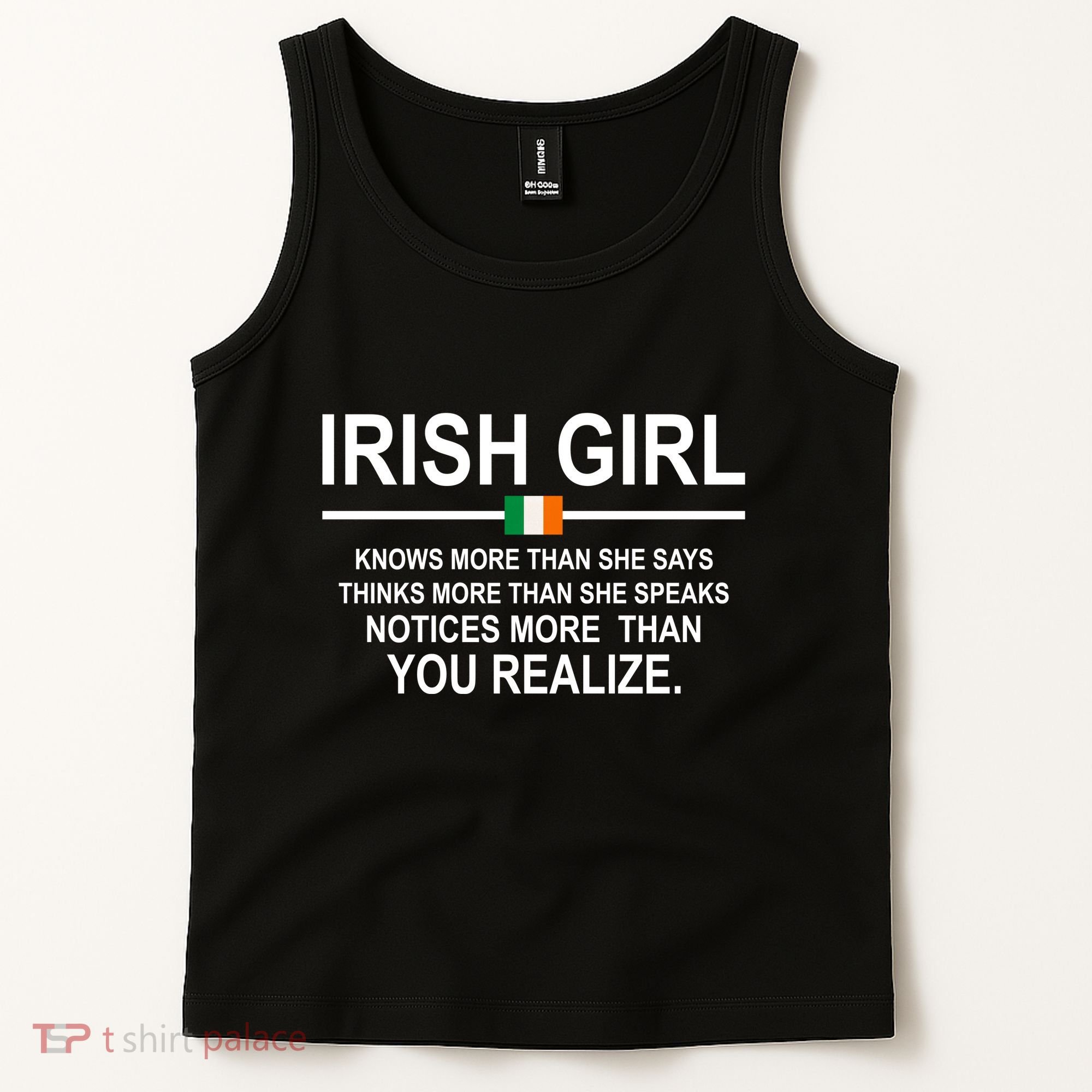 Irish Girl Funny Definition St Patricks Day Tank Top