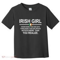 Irish Girl Funny Definition St Patricks Day Toddler T-Shirt thumb 0