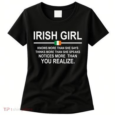 Irish Girl Funny Definition St Patricks Day Women's T-Shirt