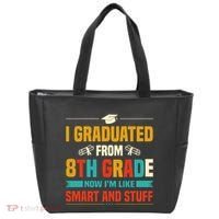 I Graduated From 8th Grade Now Im Like Tote Bag thumb 0