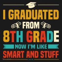 I Graduated From 8th Grade Now Im Like Tote Bag thumb 4