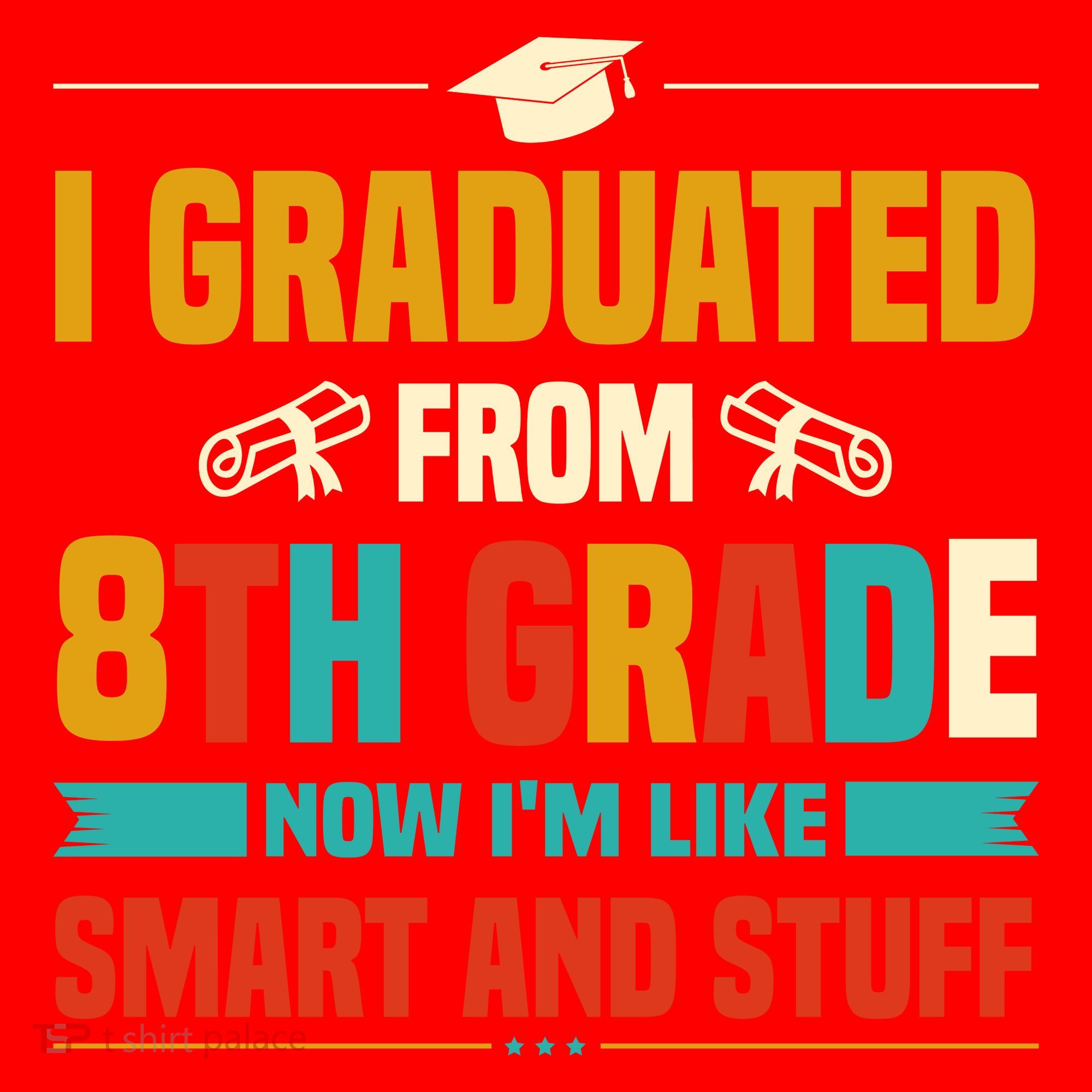 I Graduated From 8th Grade Now Im Like Santa Hat