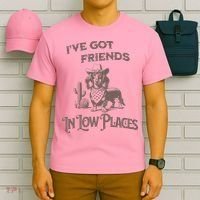 IVe Got Friends In Low Places Dachshund T-Shirt thumb 6