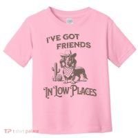 IVe Got Friends In Low Places Dachshund Toddler T-Shirt thumb 0