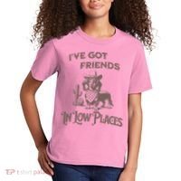 IVe Got Friends In Low Places Dachshund Kids T-Shirt thumb 2
