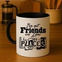 I've Got Friend In Low Places Travel Lover Coffee Mug thumb 4