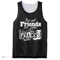 I've Got Friend In Low Places Travel Lover Mesh Reversible Basketball Jersey Tank thumb 0