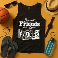 I've Got Friend In Low Places Travel Lover Tank Top thumb 4