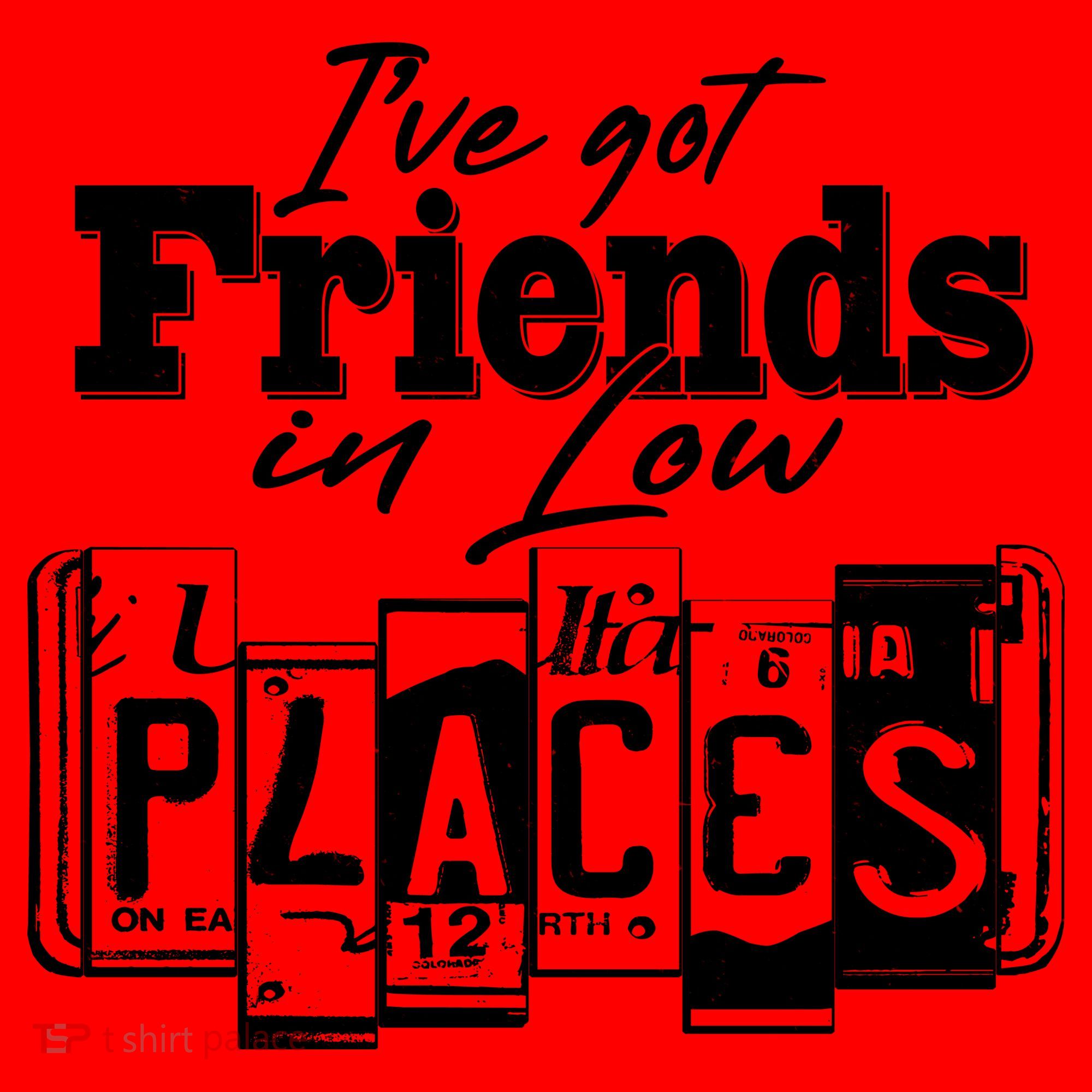 I've Got Friend In Low Places Travel Lover Santa Hat