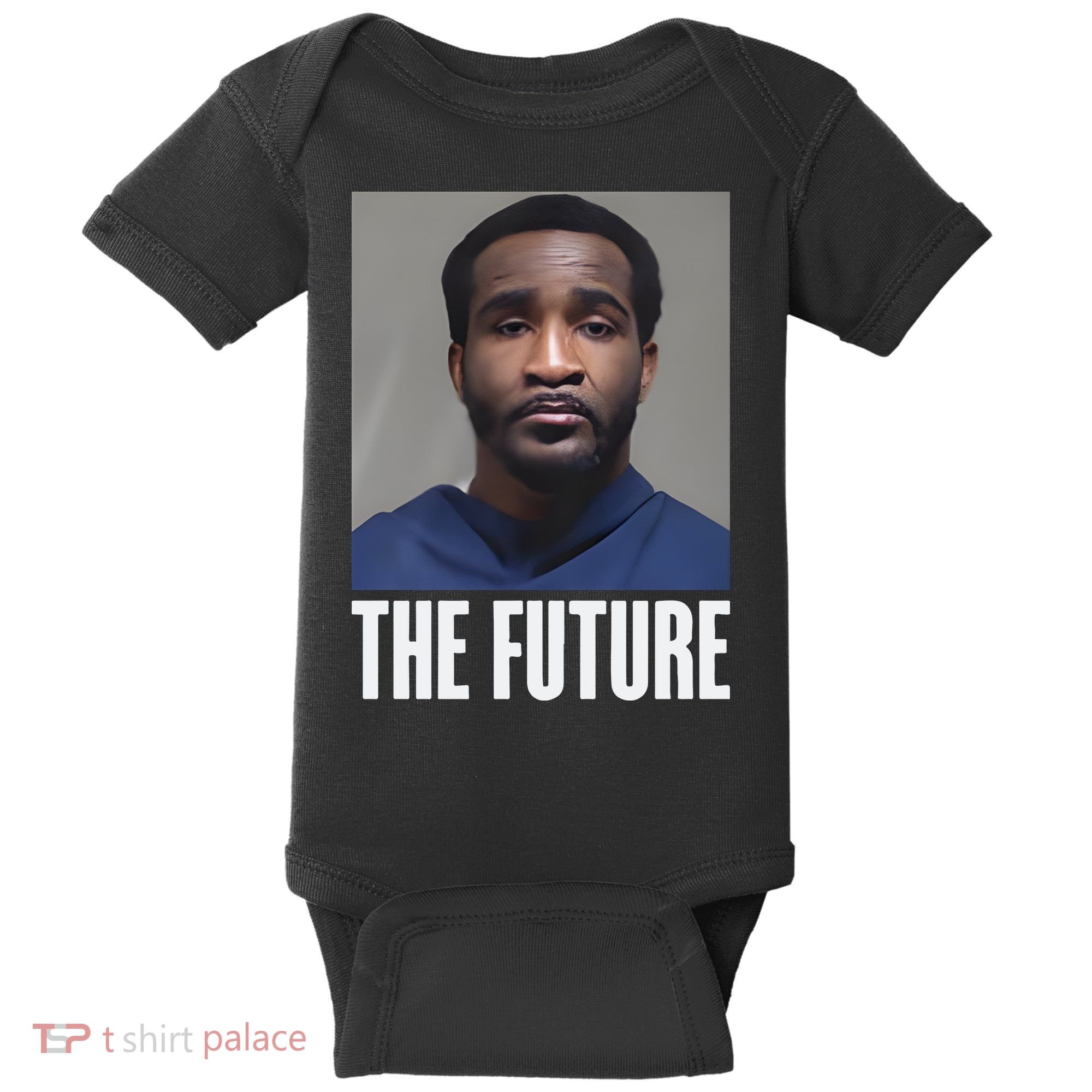 Ian Garry Geoff Neal Mugshot The Future Baby Bodysuit