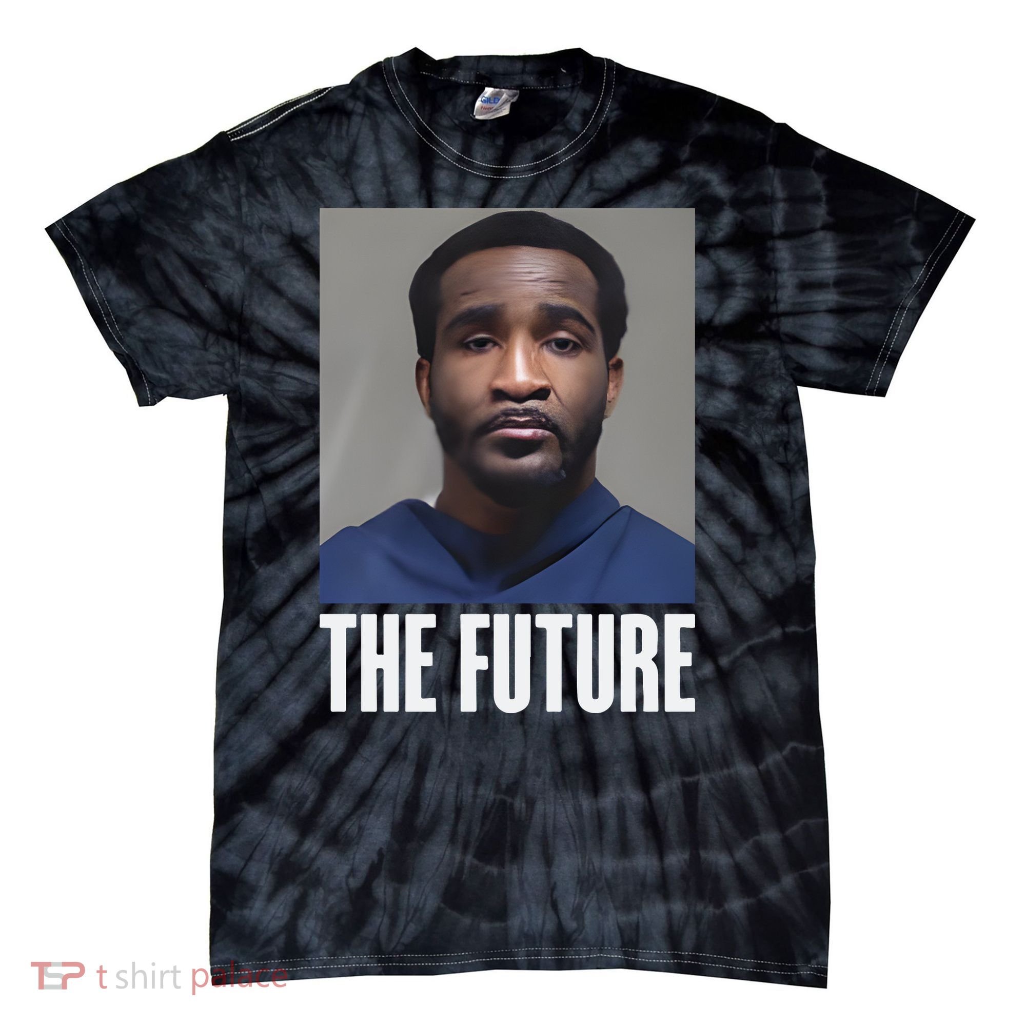 Ian Garry Geoff Neal Mugshot The Future Tie-Dye T-Shirt
