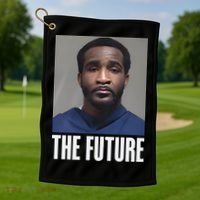 Ian Garry Geoff Neal Mugshot The Future Golf Towel thumb 1