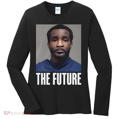 Ian Garry Geoff Neal Mugshot The Future Women's Long Sleeve Shirt