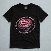IVe Got Holes In My Brain Ms Multiple Sclerosis Awareness T-Shirt thumb 5