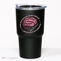 IVe Got Holes In My Brain Ms Multiple Sclerosis Awareness Tumbler thumb 0