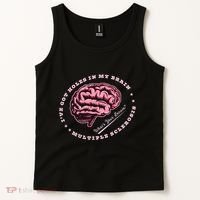 IVe Got Holes In My Brain Ms Multiple Sclerosis Awareness Tank Top thumb 2